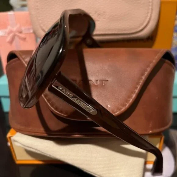Marc Jacobs Gradient Sunglasses Brown EUC - Picture 4 of 5
